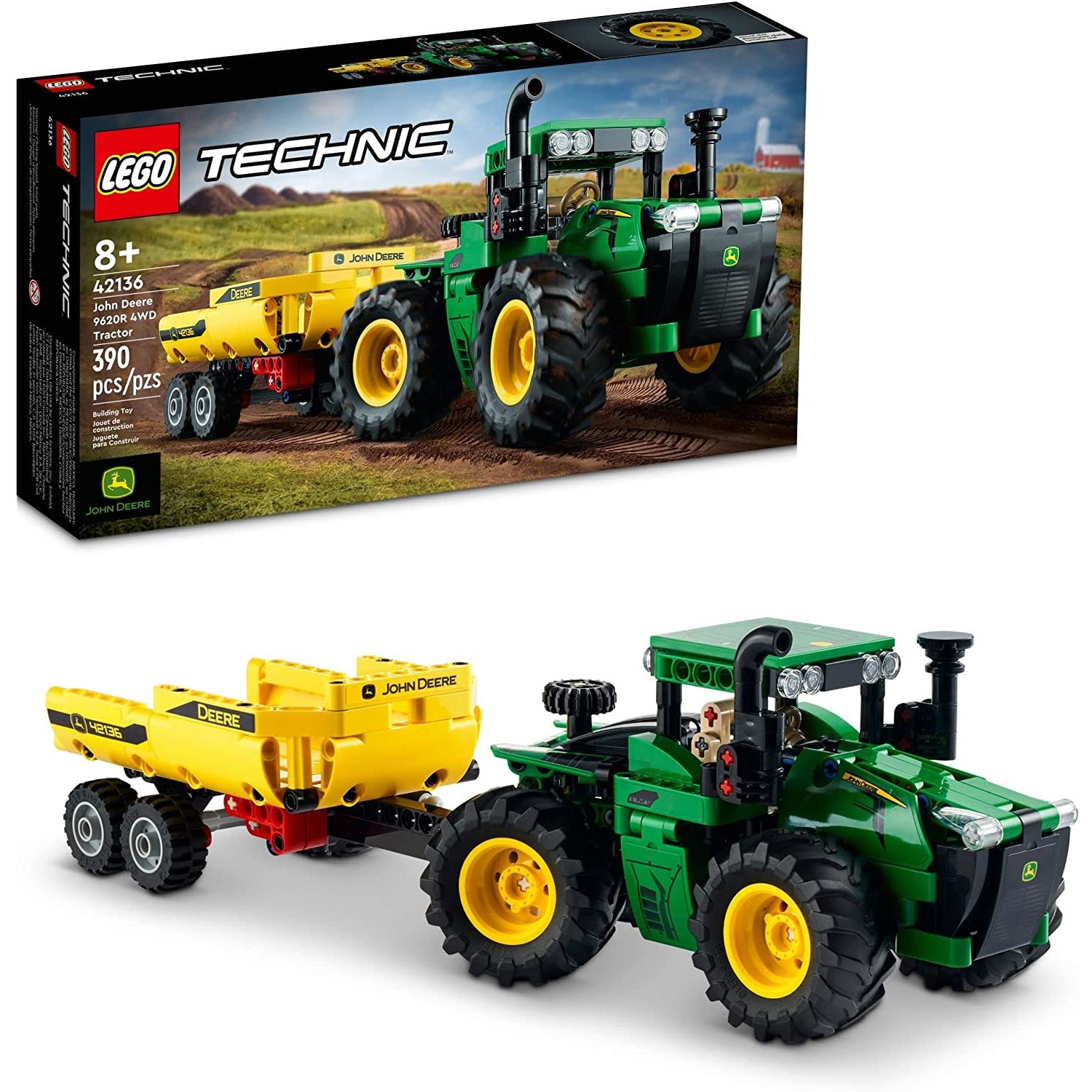LEGO_Technic_John_Deere_9620R_4WD_Tractor_Age-_8_Years_Above_2